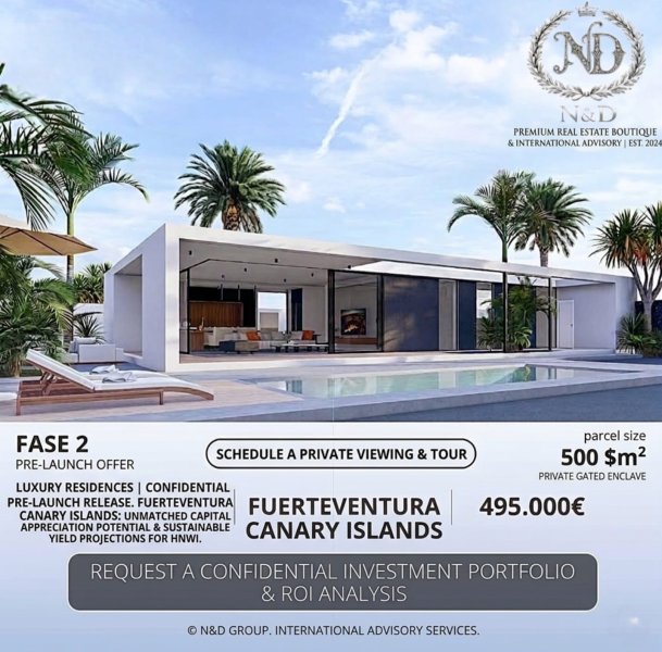 Phase II Luxury Villas — Fuerteventura Gated Enclave